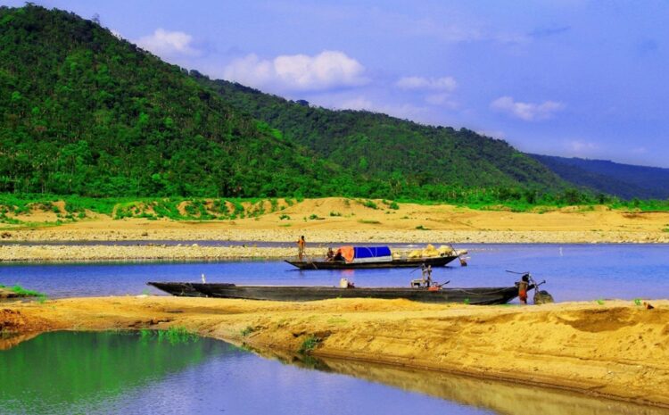 River Tamron Bangladesh Bichnakandi, Sylhet